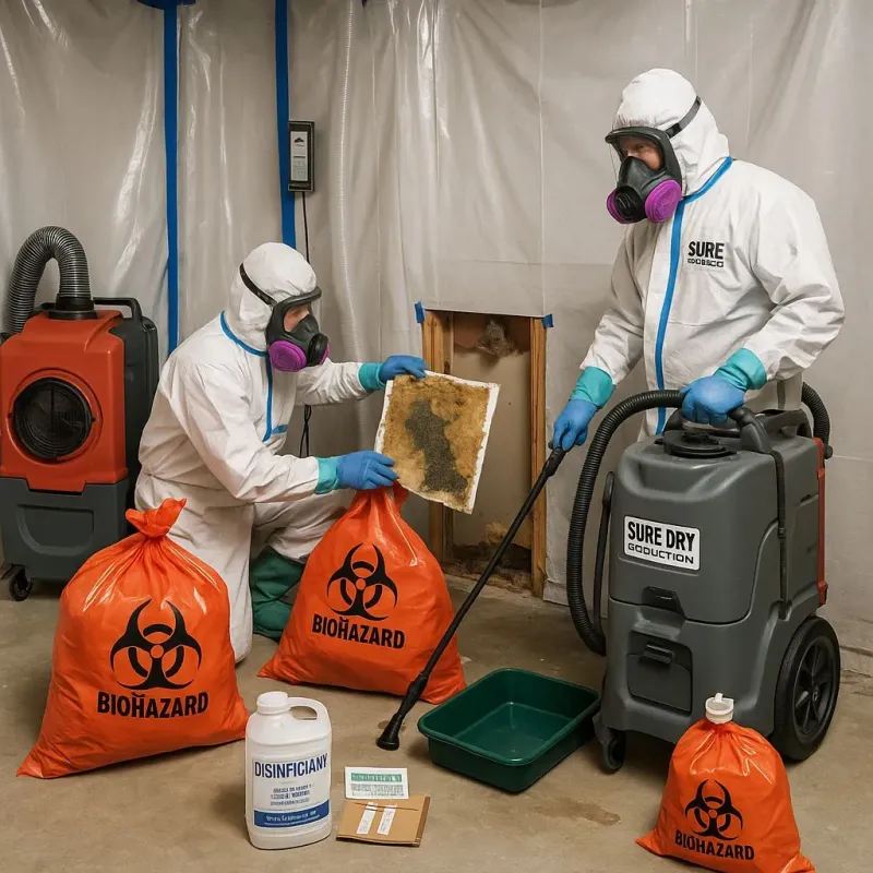 Contaminated Water Handling Protocols process in Chester, IL